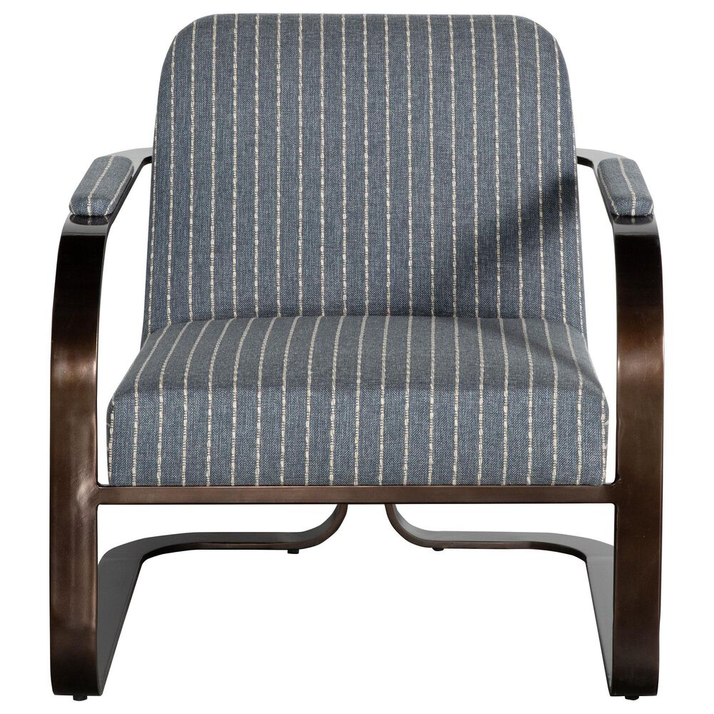 Vanguard Furniture Michael Weiss Tomlinson Arm Chair in Rodwell Marina, , large