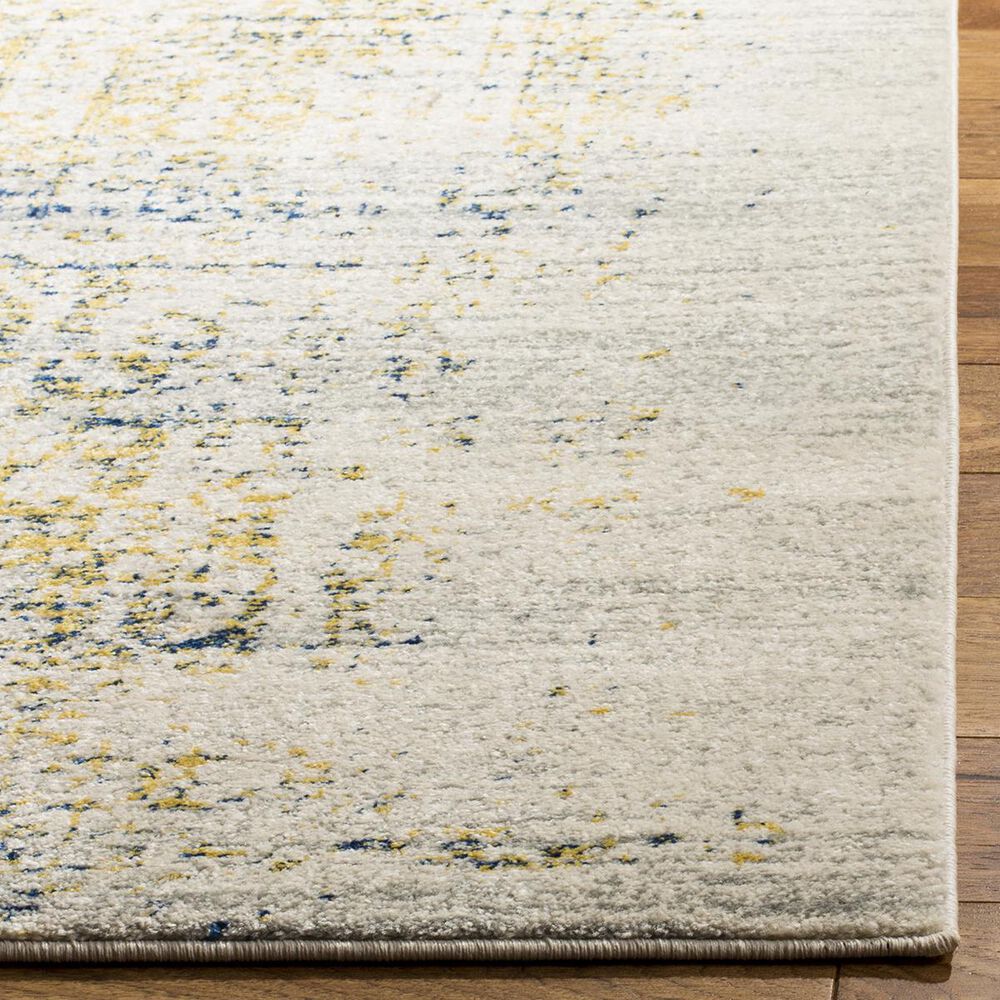 Safavieh Evoke EVK232C 2&#39;2&quot; x 4&#39; Ivory and Blue Scatter Rug, , large