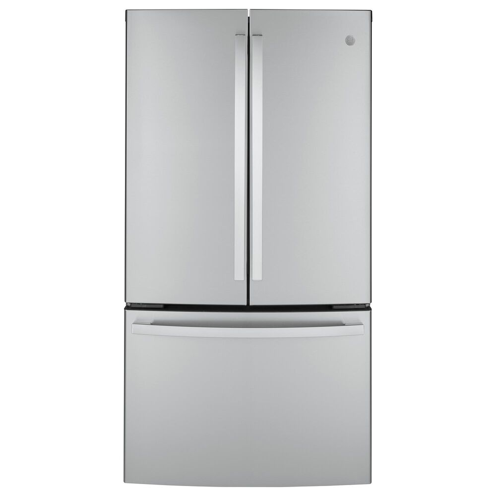 GE Appliances 23.1 Cu. Ft. Counter Depth French Door Refrigerator in Stainless Steel, , large