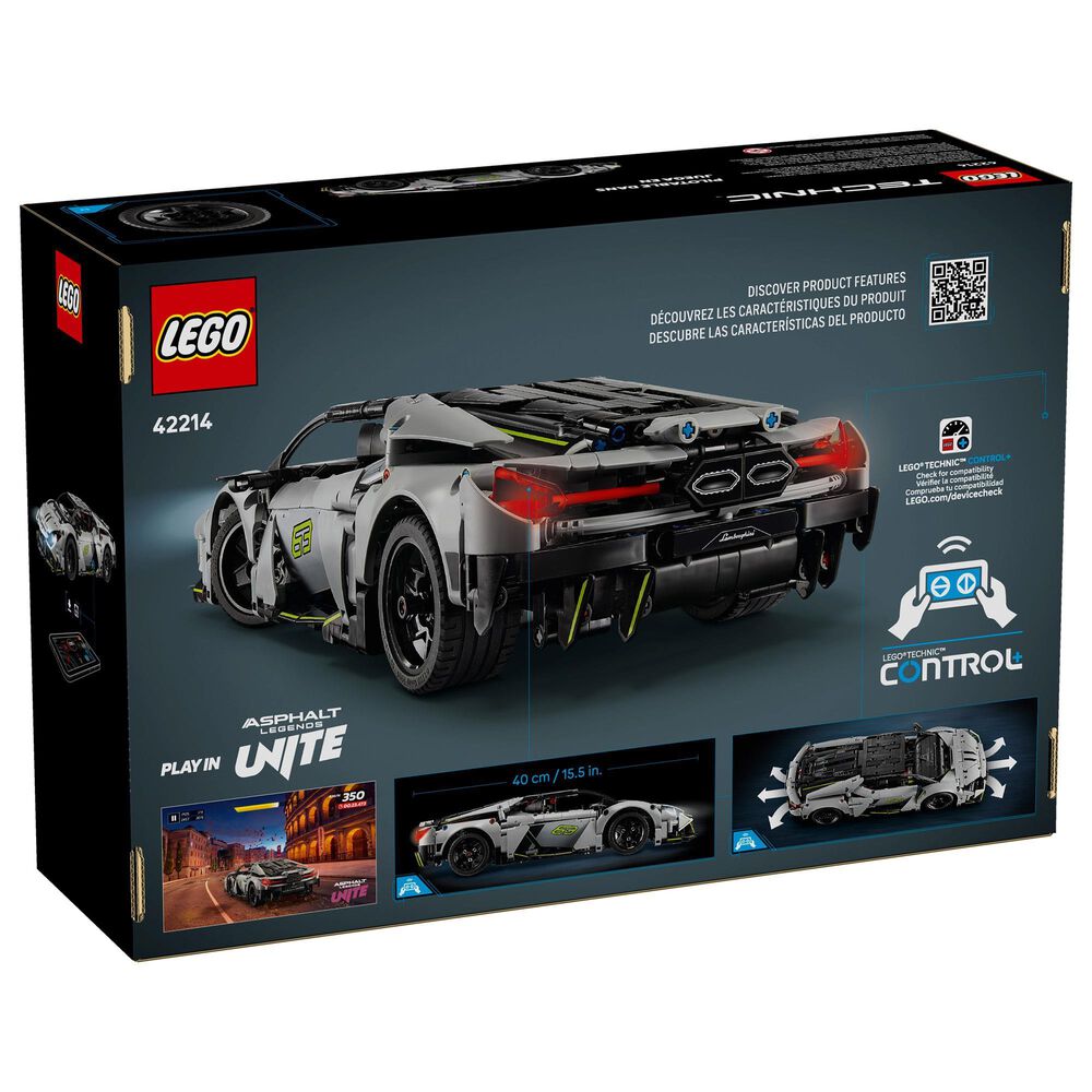 LEGO Lamborgini Revuelto Super Sports Car Building Set, , large