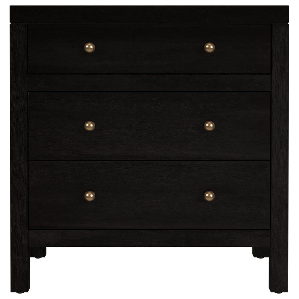 Butler Specialty Company Nora 3 Drawer Nightstand in Coffee Brown, , large