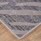 Feizy Waldor 10" x 13"2" Gray Area Rug, , large