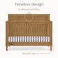 Delta Children Penelope 6-In-1 Convertible Crib in Acorn, , large