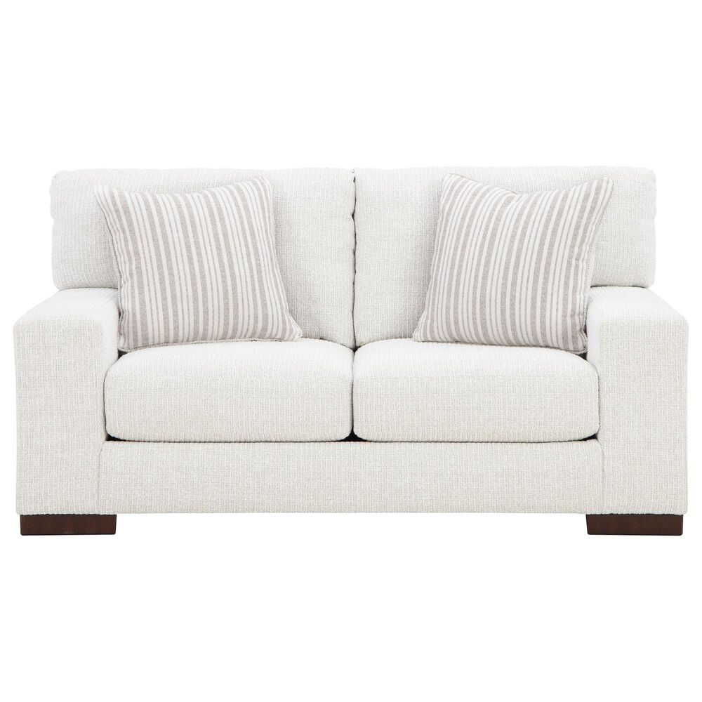 Ashley Hartside Stationary Loveseat in Frosted with Next-Gen Nuvella Performance Fabric, , large