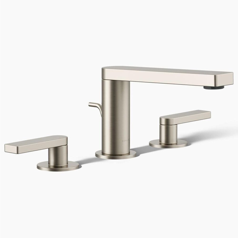 Kohler Composed Widespread Bathroom Sink Faucet in Vibrant Brushed Nickel, , large