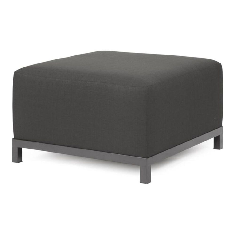 Howard Elliott Axis Ottoman with Titanium Frame, , large