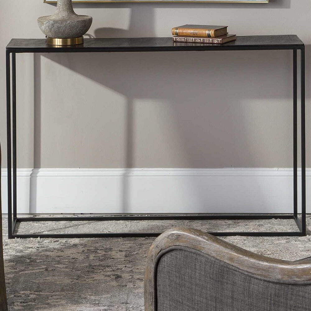 Uttermost Coreene Console Table in Black, , large