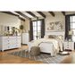 Signature Design by Ashley Willowton 3-Piece Queen Bedroom Set in Whitewash, , large