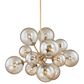 Troy Lighting Santee 14-Light Chandelier in Patina Brass, , large