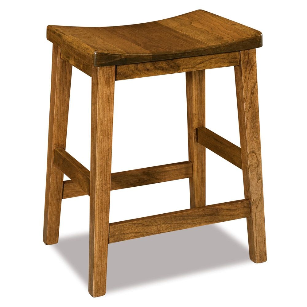 Archbold Furniture 3-Piece Rectangular Counter Height Dining Set in Walnut, , large