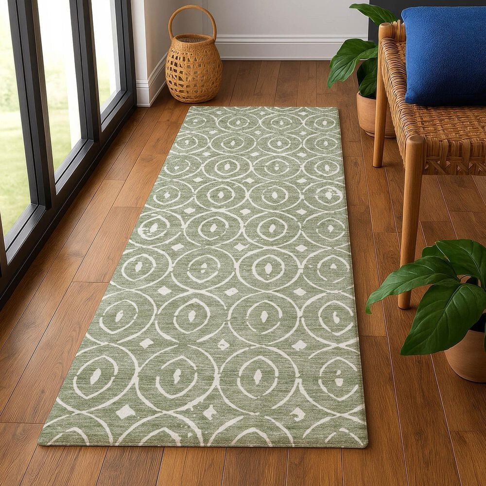 Dalyn Rug Company The Reserve TR12 Black 2&#39;3&quot; x 7&#39;6&quot; Indoor/Outdoor Runner, , large