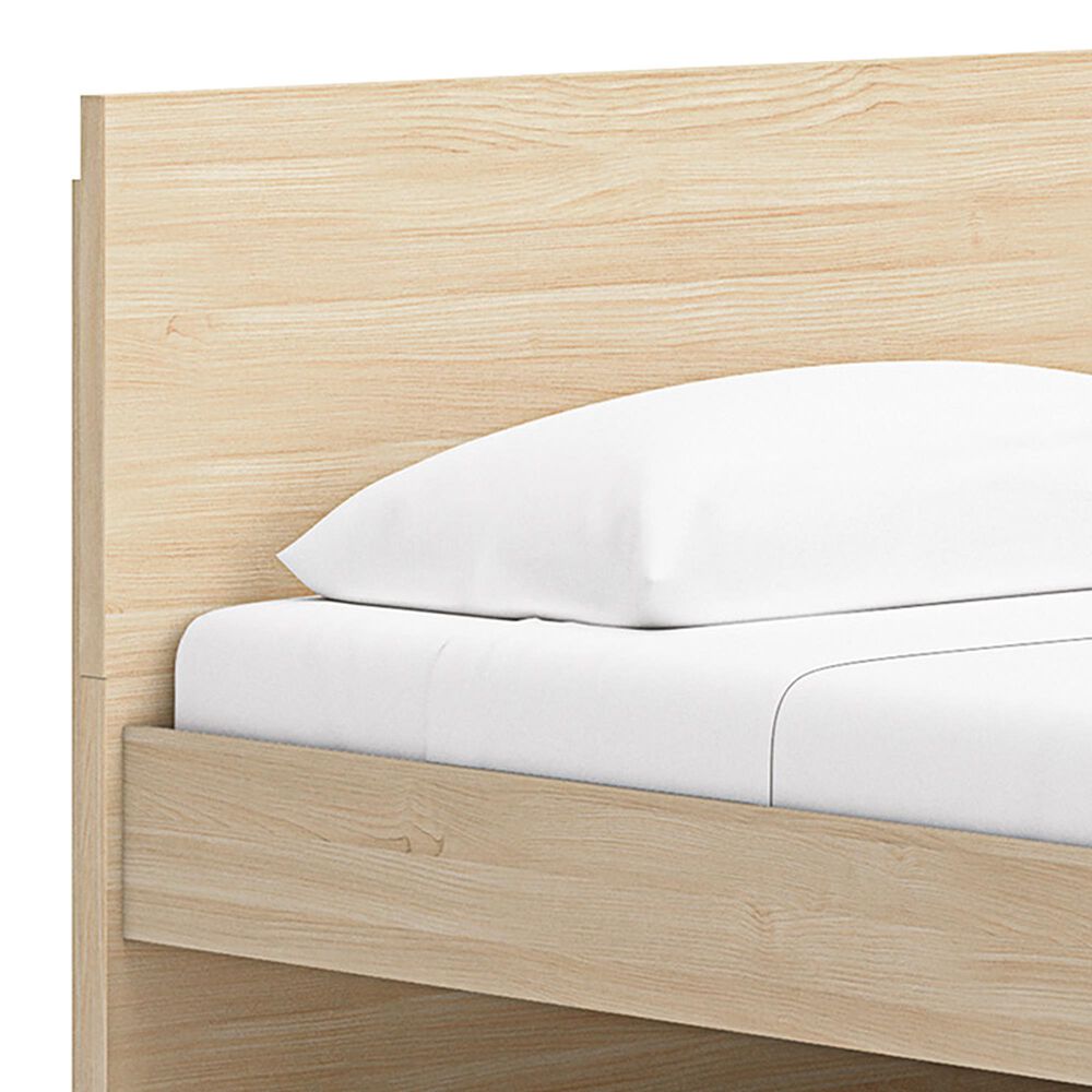 Ashley Onita Queen Panel Platform Bed in Natural, , large