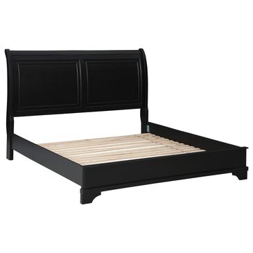 Signature Design by Ashley Chylanta King Sleigh Bed in Black, , large