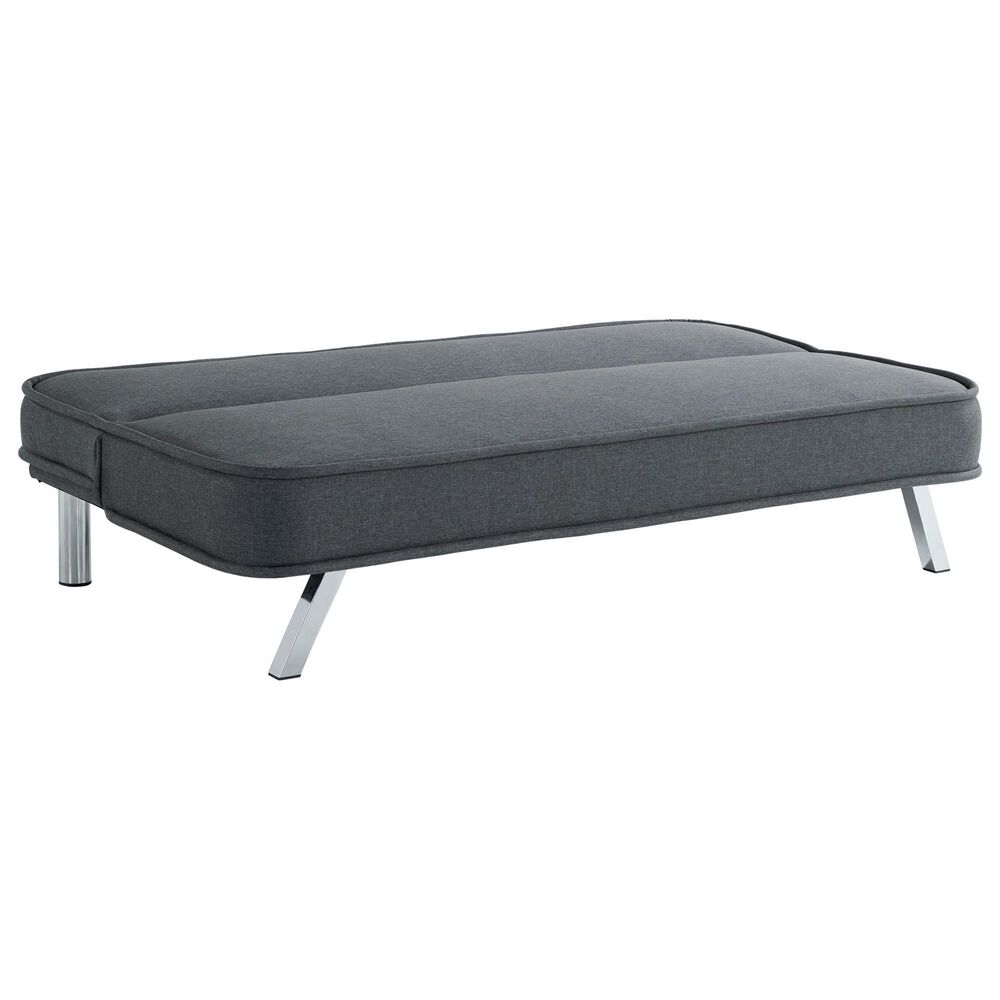 Lifestyle Solutions Toni Convertible Sofa in Charcoal, , large