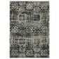 Oriental Weavers Gemini Faded Persian 2"3" x 7"6" Charcoal Runner, , large