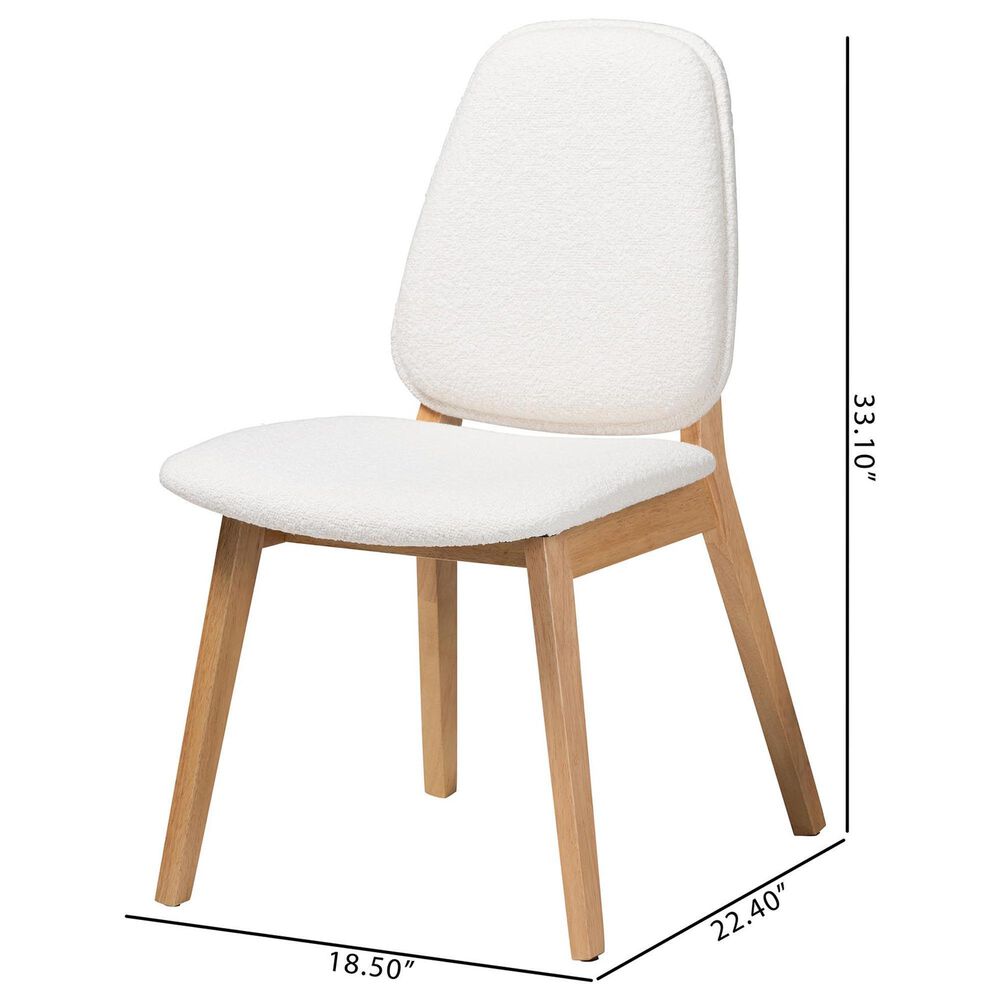 Baxton Studio Hudson Side Chair in Natural, , large