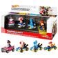 Hot Wheels Mario Kart Toy Character Vehicle 4-Pack - Diddy Kong, Waluigi, Blue Yoshi, Toad, , large