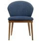 Blue River Arcadia and Juno 5-Piece 42" Dining Set with Blue Cushion in Walnut, , large