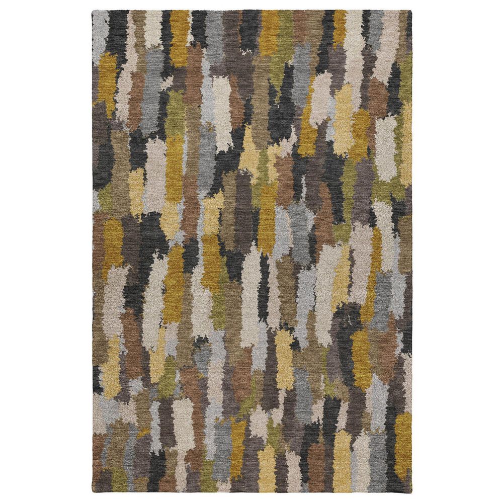 Dalyn Rug Company Kenner KN6 Black 5" x 7"6" Area Rug, , large