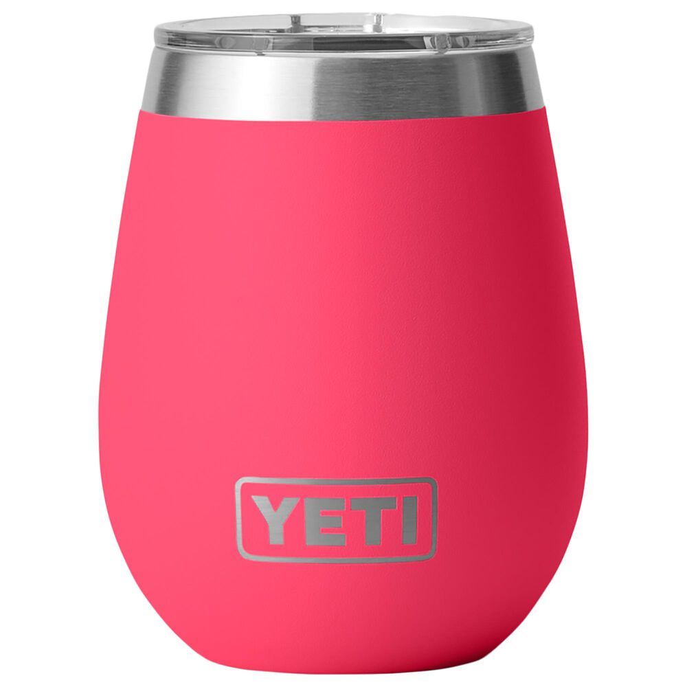 YETI Rambler 10 Oz Wine Tumbler with Magslider Lid in Bimini Pink, , large