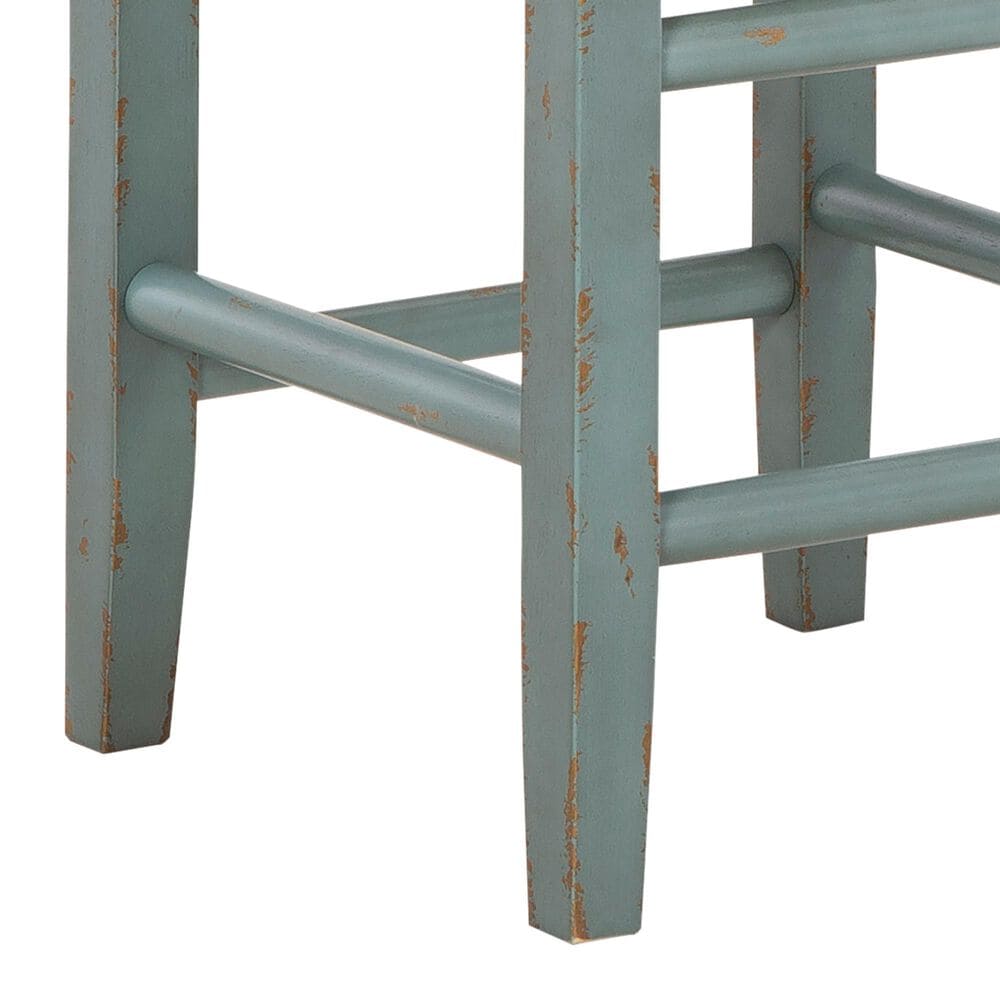 Ashley Mirimyn Counter Stool Set of 2 in Teal, , large