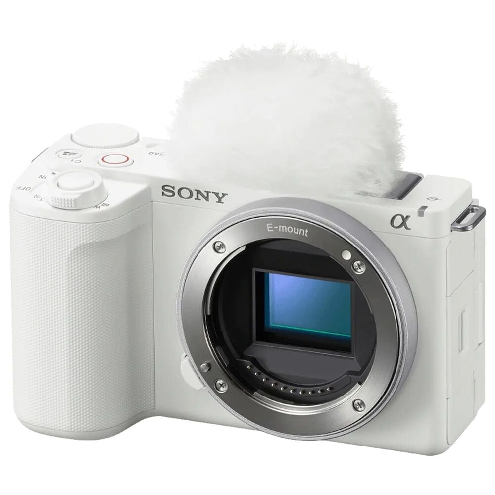 Sony Alpha ZV-E10 II APS-C Interchangeable Lens Mirrorless Content Creators Camera in White, , large