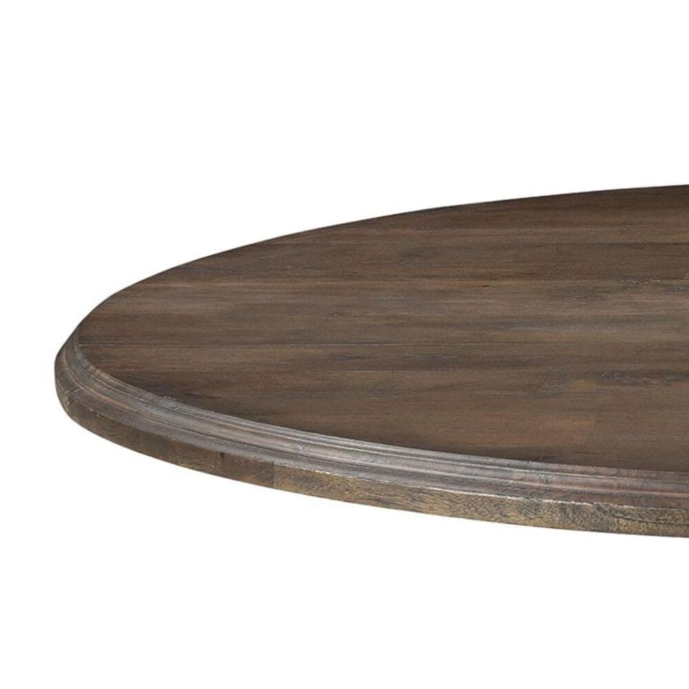 Home Trends &amp; Design Nimes 5-Piece Round Dining Set in Asphalt, , large