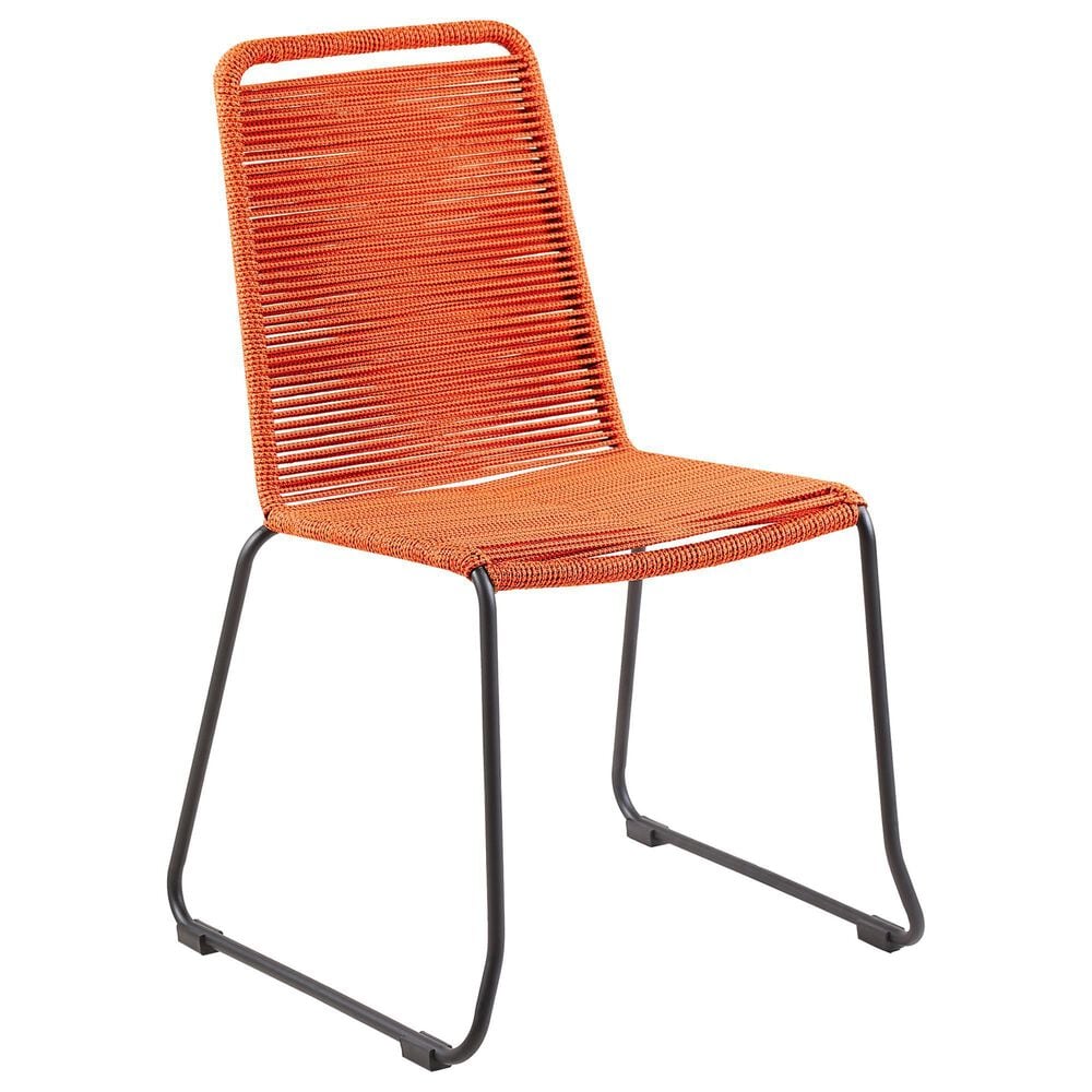 Blue River Koala and Shasta 5-Piece Patio Dining Set in Light Eucalyptus, Black and Tangerine, , large