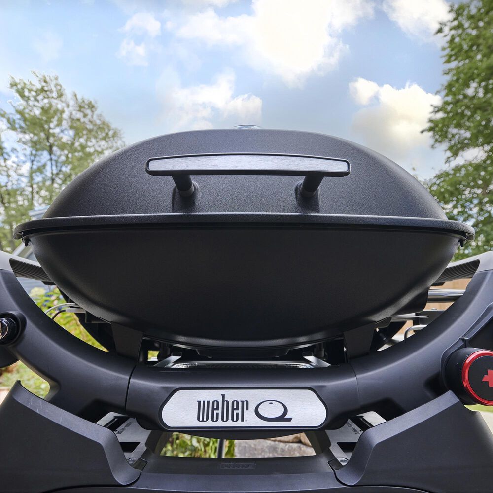 Weber Q 2800N+ Liquid Propane Gas Grill in Midnight Black, , large
