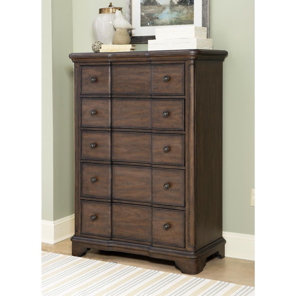Legacy Classic Stafford Chest in Rustic Cherry, , large