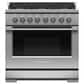 Fisher & Paykel 36" Freestanding Liquid Propan Gas Range with 6 Burners in Stainless Steel, , large