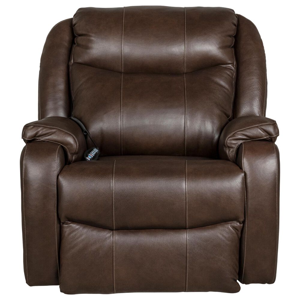 Southern Motion Hercules Power Wall Hugger Recliner with SoCozi in Fresca Dark Roast, , large