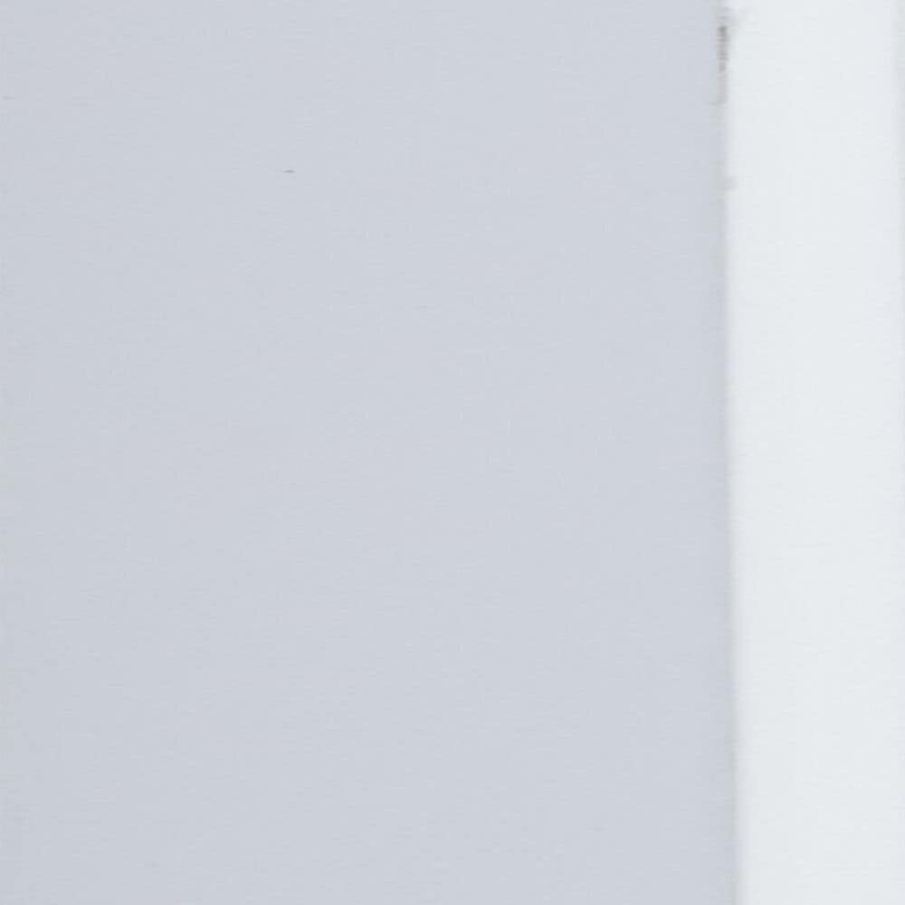 Maple and Jade 36&quot; x 14&quot; Rectangular Wood Wall Mirror with Thin Frame in White, , large