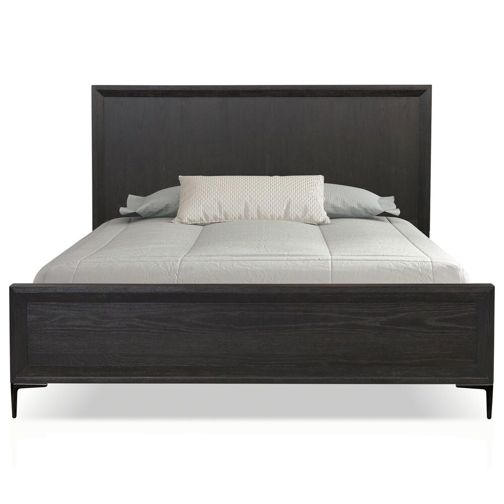 Furniture of America Bashford Queen Panel Bed in Natural Oak, , large