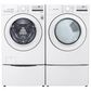 LG 7.4 Cu. Ft. Ultra Large Capacity Gas Dryer in White, , large