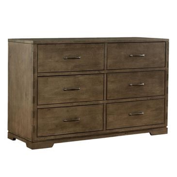 Eastern Shore Dovetail 6 Drawer Dresser in Graphite, , large