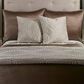 Ann Gish Contour Throw in Natural and Charcoal, , large