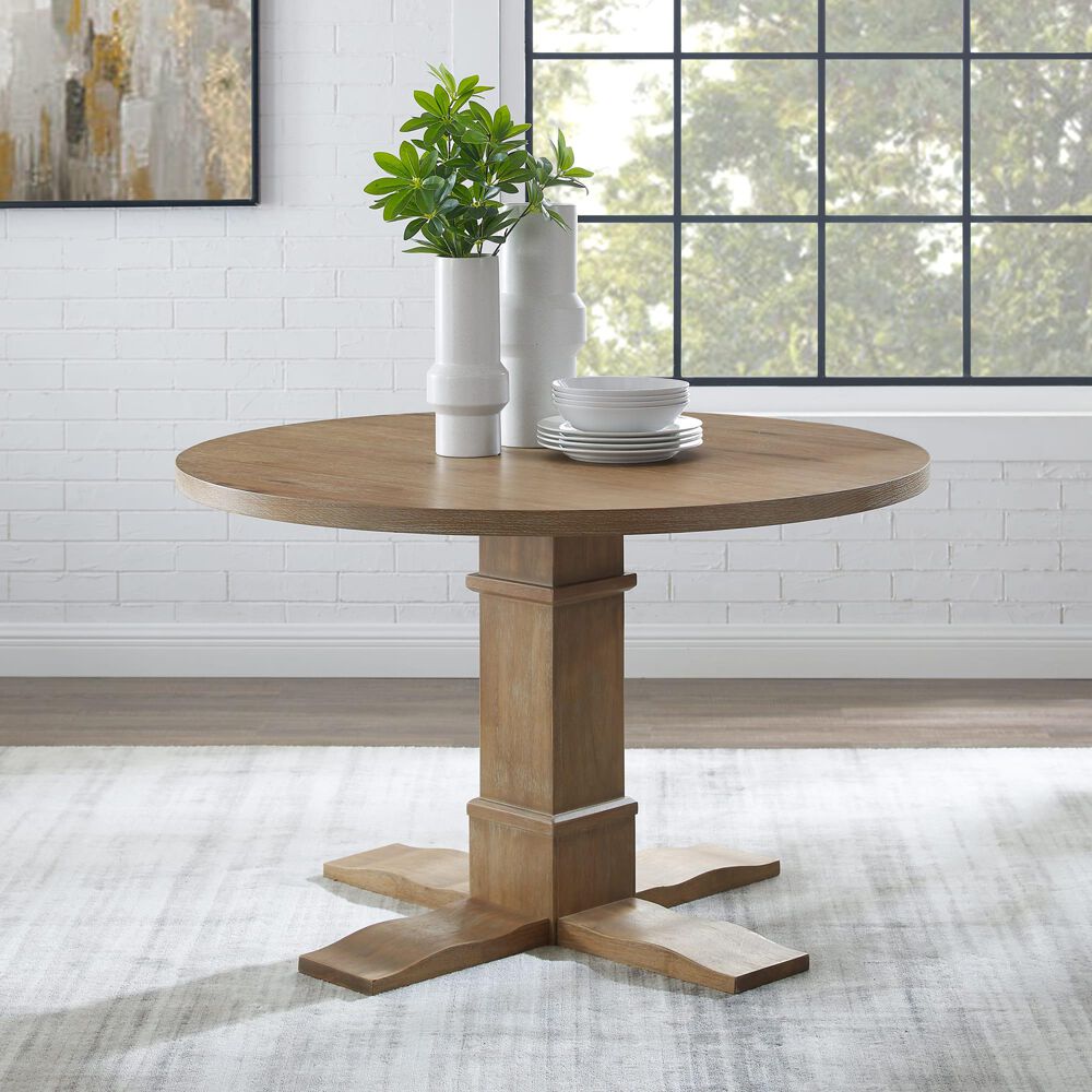 Crosley Furniture Joanna Dining Table in Rustic Brown, , large