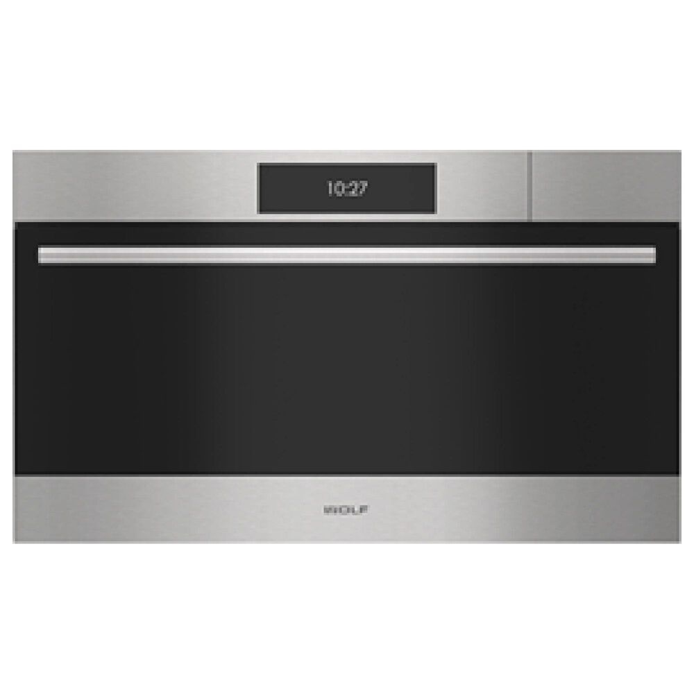 Wolf Appliances E Series 30" Transitional Plumbed Convection Steam Oven in Stainless Steel, , large