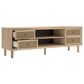 Ashley Cielden 72" XL TV Stand in Oak and Beige, , large