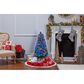 The Gerson Company 4" High Color-Changing Christmas Tree in Multicolor, , large