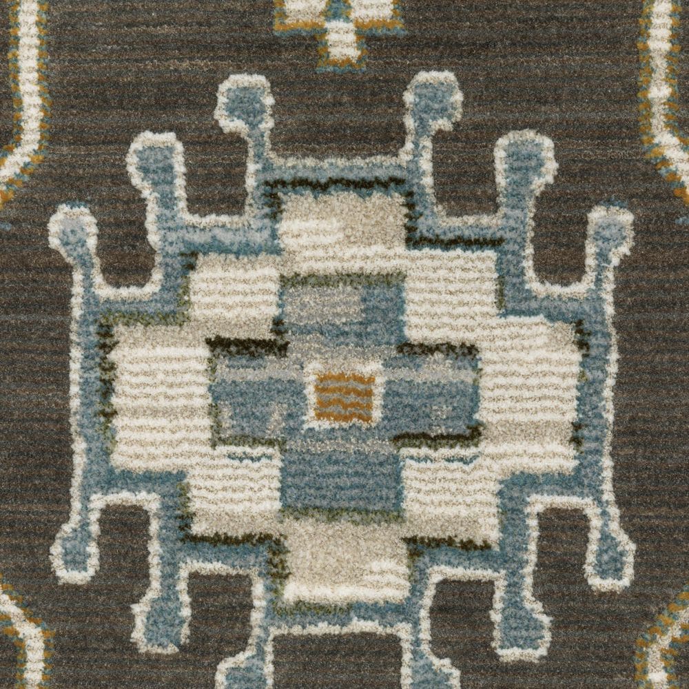 Oriental Weavers Keira Grey and Multicolor 5&#39;3&quot; x 7&#39;6&quot; Area Rug, , large