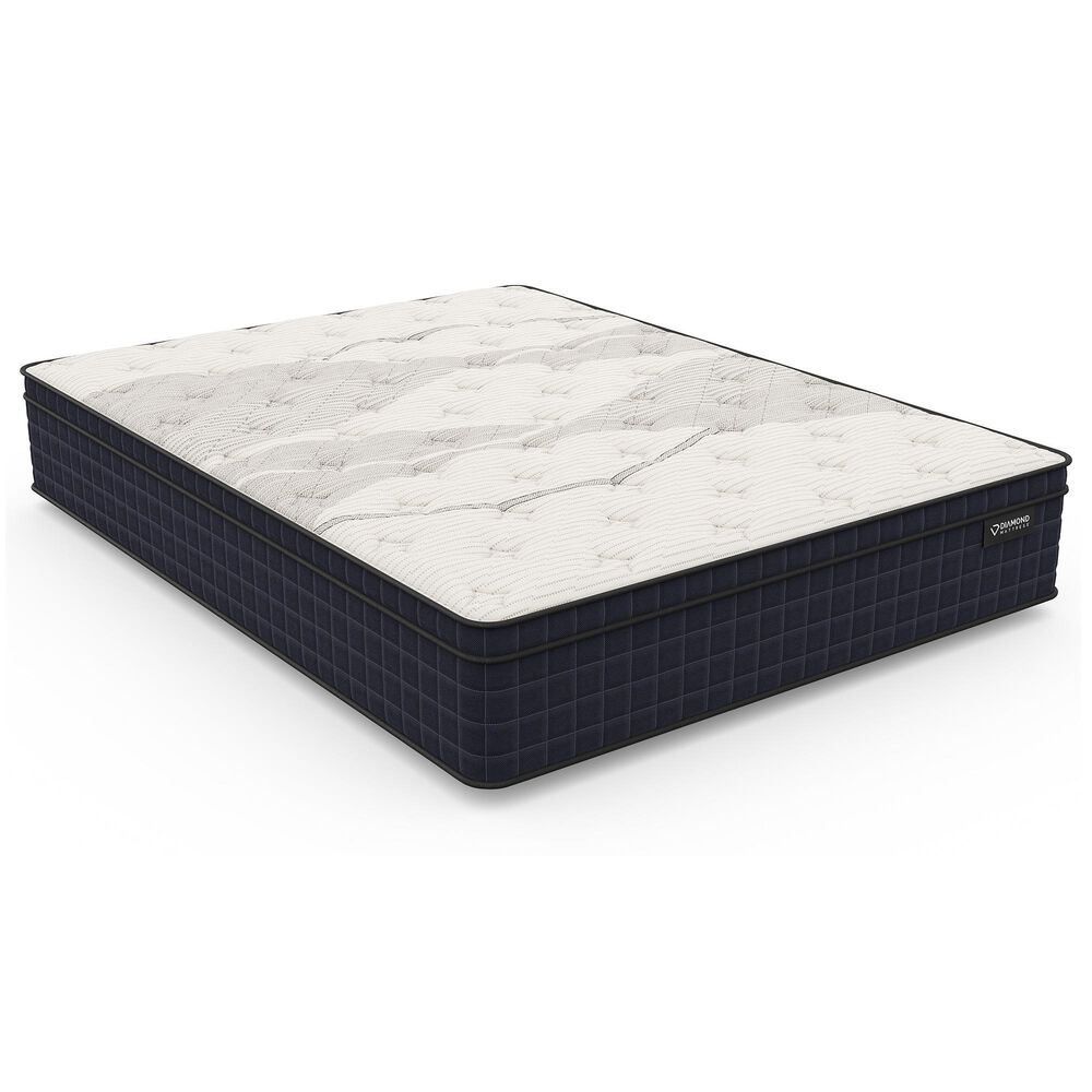 Hearth and Haven Diamond Nina Copper Medium Euro Top King Mattress, , large