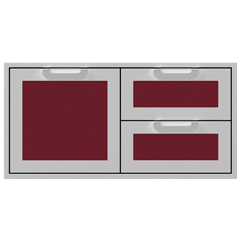 Hestan 42" Double Drawer and Storage in Tin Roof, , large