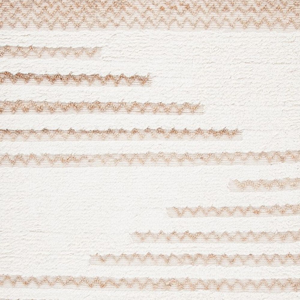 Safavieh Natura NAT720A 8&#39; x 10&#39; Ivory and Brown Area Rug, , large