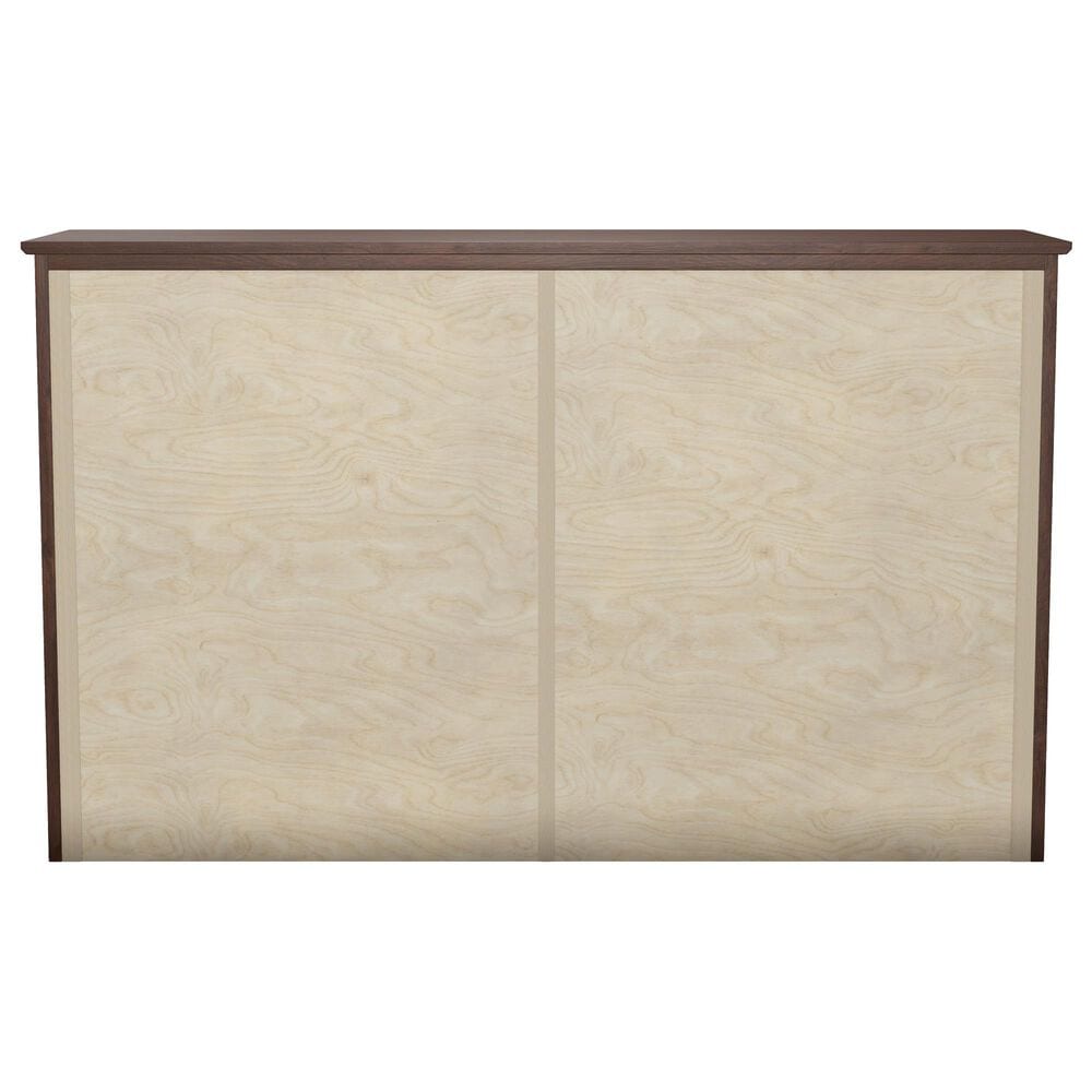 Archbold Furniture Shaker Dresser and Mirror in Brown Mahogany, , large