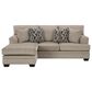 Ashley Stonemeade Stationary Sofa Chaise in Taupe, , large