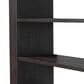 Four Hands Fisher 6-Shelf Bookcase in Smoked Black, , large