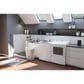 GE Profile 7.4 Cu. Ft. Gas Dryer with Sanitize Cycle and Sensor Dry in White, , large
