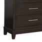 Ashley Neymorton 6-Drawer Dresser and Mirror in Dark Grayish Brown, , large